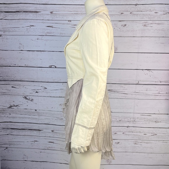 Akela Key Couture Romantic Jacket all one piece French size 38 US 6-8 - Picture 7 of 14